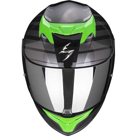 Casque de moto intégral Scorpion EXO 520 AIR SHADE noir vert Vente en