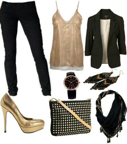 Black and gold outfit Ideas | Dresses Images 2022