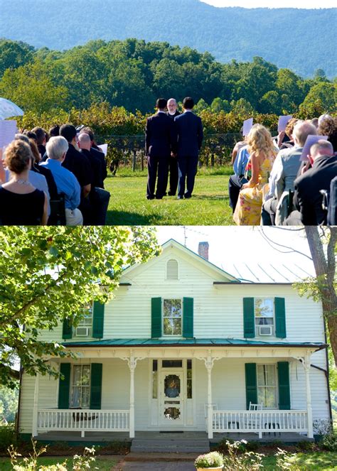 Cesar and Michael Wed at Cardinal Point Winery - Wine and Country Weddings