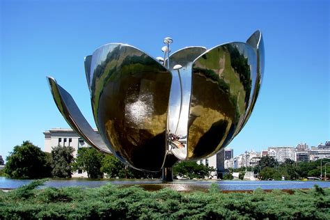 Floralis Genérica Giant Flower Sculpture in Buenos Aire Flickr