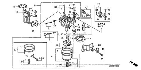 Honda Engines GX200 SD A ENGINE JPN VIN GCAE 1900001 Parts Diagram