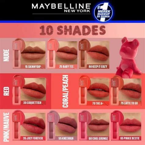 Jual AiLiN MAYBELLINE Super Stay Teddy Tint Lip Cream Lip Tint