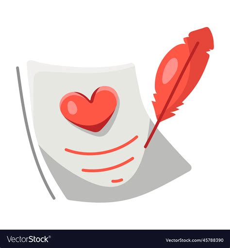 Quill writing Royalty Free Vector Image - VectorStock