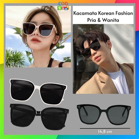 Jual COD F5083 Kacamata Hitam Korean Fashion Sunglassess Wanita