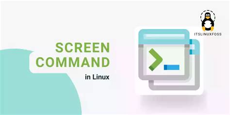 How to use screen command in Linux – Its Linux FOSS