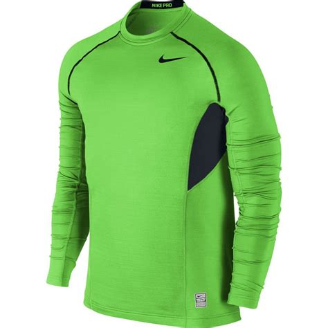 Nike Nike Pro Combat Hyperwarm Dri Fit Max Fitted Crew Long Sleeve Mens