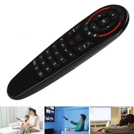 Universal Remote Control, USB 2.4G Transmission Intelligent Voice ...