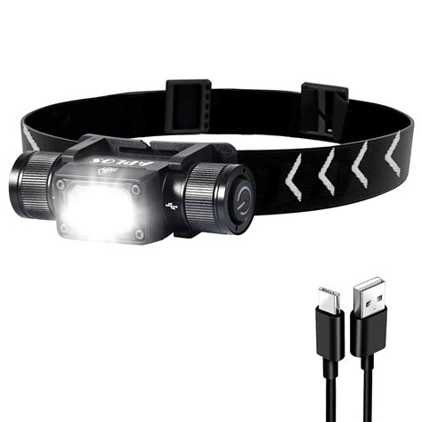 Aplos H340 Headlamps Led Rechargeable 1500 Lumens Lightweight Headlamp