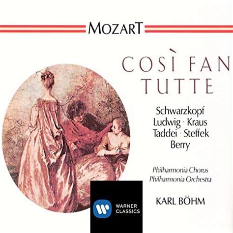 Mozart Così fan tutte Karl Böhm Amazon fr Téléchargement de Musique