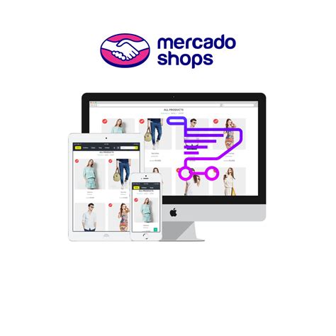 Lojas Mercado Shops PSD Web