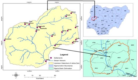 Map Of Nigeria Showing The Location Major Rivers Tributaries And Download Scientific Diagram