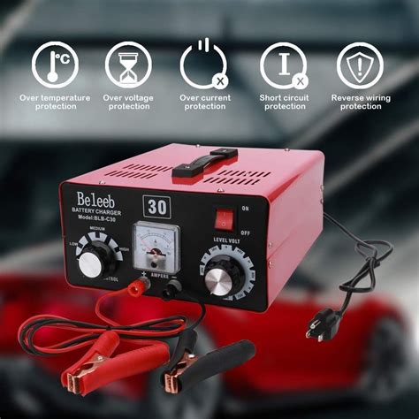 Beleeb Battery Charger 12v 24v 36v 48v 60v 72 Volt Current Manually