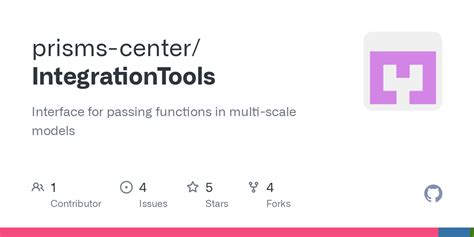 Github Prisms Centerintegrationtools Interface For Passing