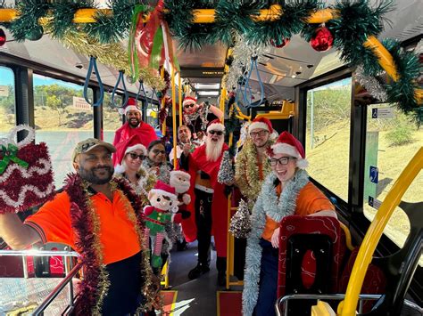 Christmas Buses Bring Smiles To Passengers Busways