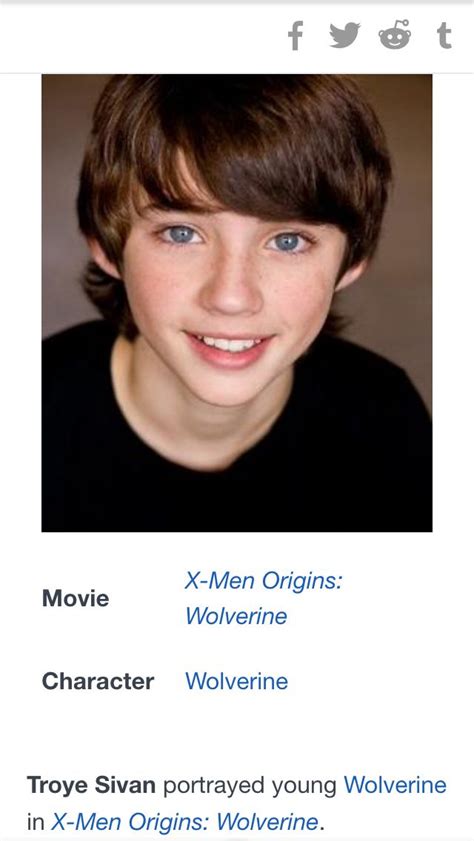 Troye Sivan Wolverine Origins