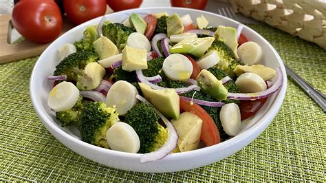 Ensalada De Brócoli Fácil Saludable Y Lista En Pocos Minutos