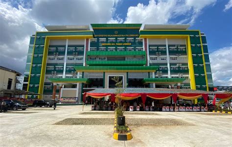 Haedar Nashir Resmikan Gedung Kuliah UM Palembang 7 Lantai Suara