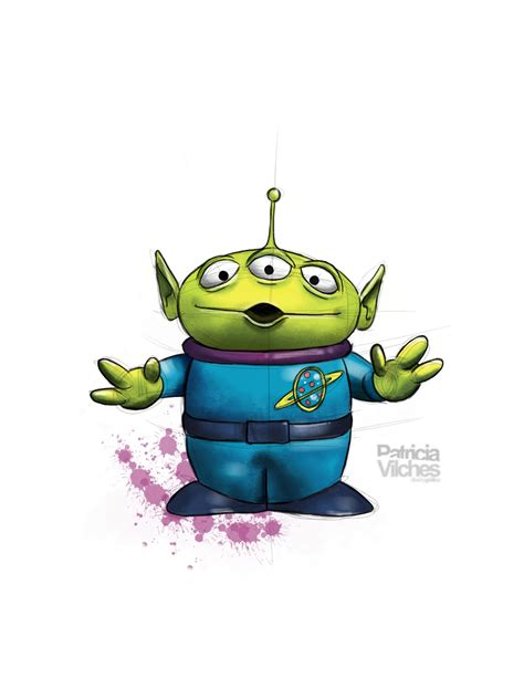 Alien #toystory #alientoystory #disneypixar #pixar #ilustracion # ...