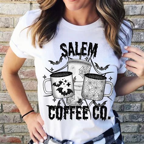 Salem Coffee Co Png Halloween Png Halloween Digital For Sublimation