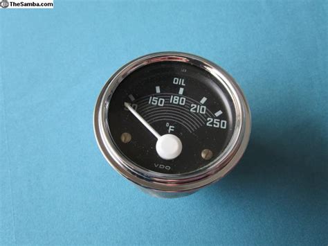 TheSamba VW Classifieds NOS VDO Oil Temp Gauge Farenheit 52mm