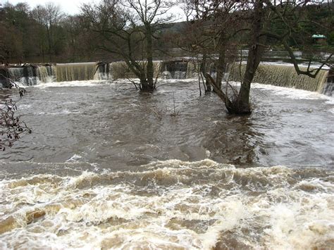 Weir At Belper East Mill Derbyshire 19th January 2008 Flickr