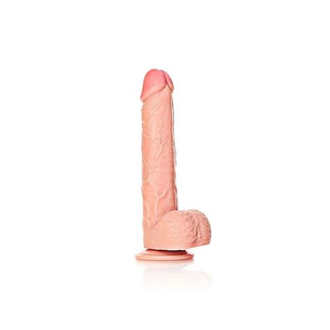 Realistische Dildo Met Ballen 25 5 Cm Huidskleur Kopen Bij Sextoyland