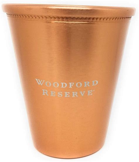 2 CUP Pair Kentucky Derby Woodford Reserve Mint Julep Copper