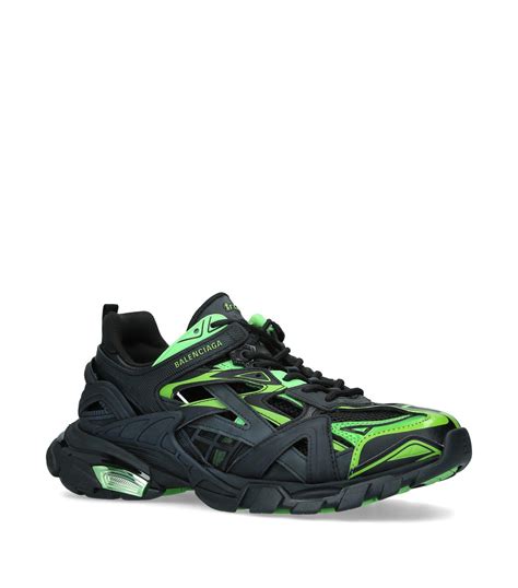 Balenciaga Track.2 Mesh And Nylon Trainers in Green for Men | Lyst