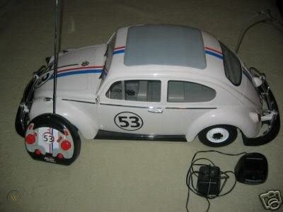 Herbie Fully Loaded Remote Control Car Scale Huge