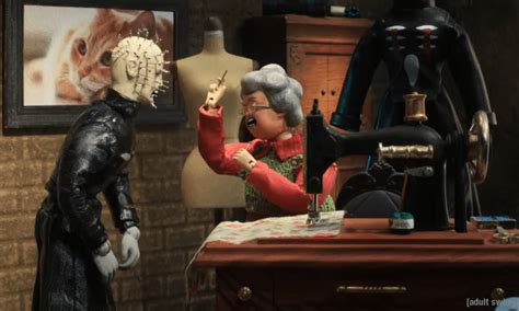 Download Robot Chicken Hellraiser Parody Wallpaper