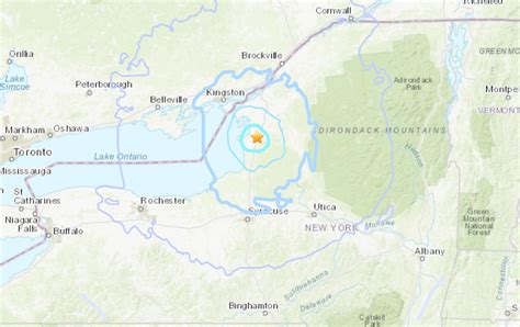 3.6 magnitude earthquake shakes upstate New York