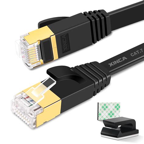 Xinca Cat High Speed Internet Ethernet Cable Ft Flat Patch Cord