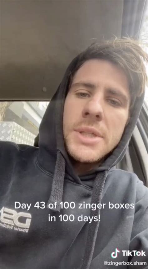 Australian Man Goes Viral After Vowing To Eat A Kfc Zinger Box 100 Days