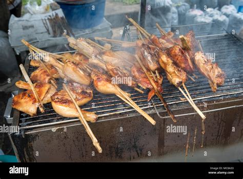 Thailand Street Food Thai Charcoal Banque De Photographies Et Dimages