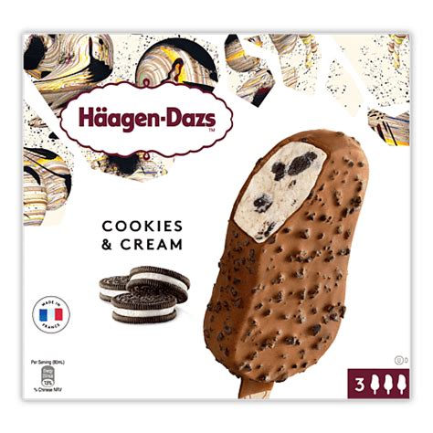 Cookies Cream Ice Cream Stickbar Multipack H Agen Dazs