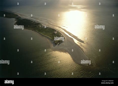 Aerial view of Amrum Island, Schleswig-Holstein, Germany Stock Photo ...