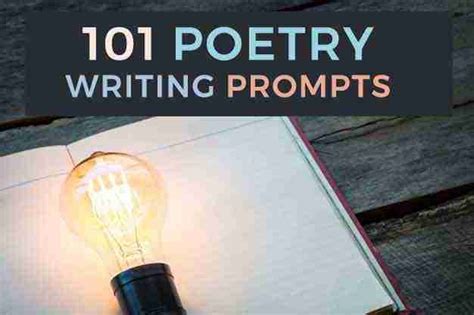 101 Poetry Prompts And Creative Ideas For Writing Poems Thinkwritten