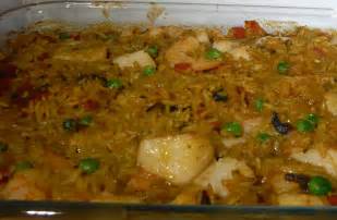 Portuguese Seafood Rice – Greasy Little Birds