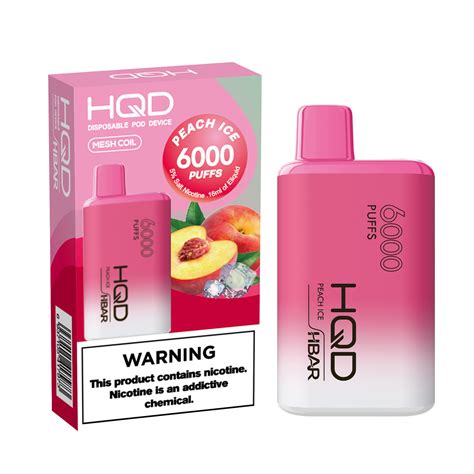 Hqd Hbar 6000 Puffs Disposable Vape Device Wholesale Disposable Vape