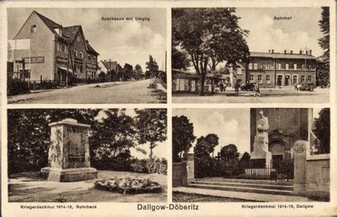 Ansichtskarte Postkarte Dallgow Döberitz im Havelland akpool de