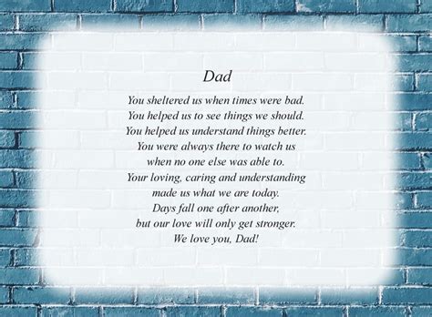 Dad - Free Father Poems