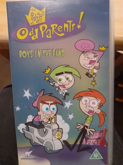 The Fairly Oddparents Boys In The Bandextremely Rare Vhs Tapeno