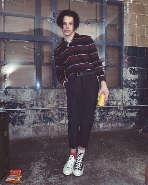 Striped Polo Shirt Worn By Yungblud On His Instagram Account Yungblud Spotern