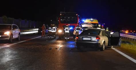 Tragedia Na Autostradzie Letni M Czyzna Jecha Pod Pr D Zgin