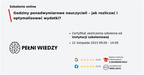 Godziny Ponadwymiarowe Nauczycieli