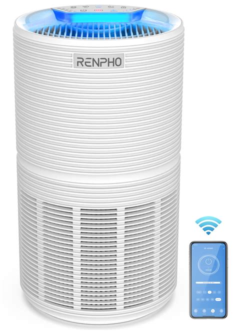 RENPHO Wifi Air Purifier For Allergies And Asthma With H13 True HEPA