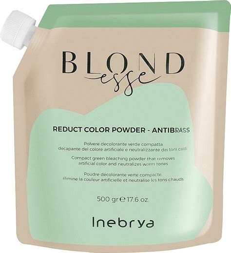 Poudre D Colorante Verte Compacte Blondesse Inebrya Ucanbe Tunisie