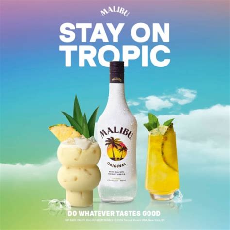 Malibu Original White Rum With Coconut Liqueur 750 Ml King Soopers