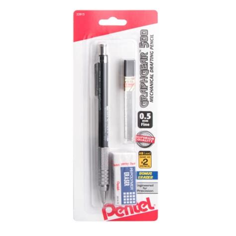 Pentel GraphGear 500 Mechanical Drafting Pencil Set 3 Pc Fred Meyer