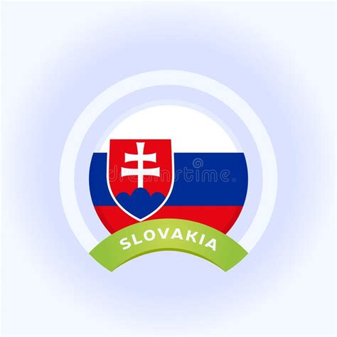 Slovakia Vector Flag European Football Tournament Final Stage